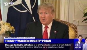 Otan: Donald Trump juge "très insultant" le jugement d’Emmanuel Macron