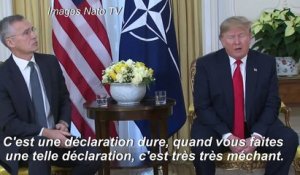 Otan: Macron s'est montré "très insultant", selon Donald Trump