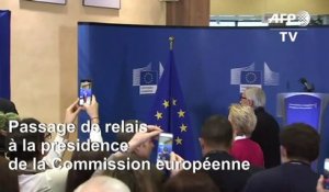A la Commission européenne, Juncker passe le relais à von der Leyen