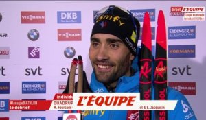 Fourcade «Fier de revenir avec ce maillot jaune» - Biathlon - CM (H)