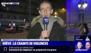 Story 7 : Grève du 5 décembre: "La crainte que nous avons, ces sont les casseurs", François Vauglin - 04/12
