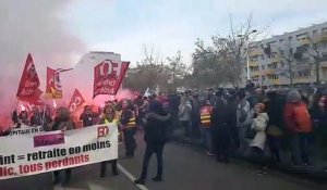 Valence : plusieurs milliers de personnes contre la réforme des retraites