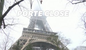 La grève oblige la Tour Eiffel à fermer, faute d'effectifs