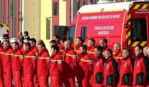 Nîmes-Garons : hommage de Macron aux 3 disparus du crash d'hélicoptère
