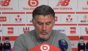 17e j. - Galtier : "Osimhen doit être plus juste dans ses déplacements"