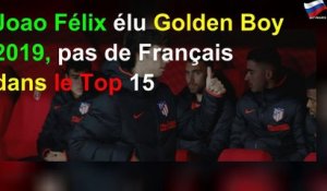 Joao Félix élu Golden Boy 2019, pas de Français dans le Top 15