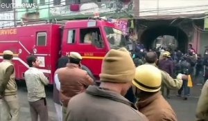 Inde : au moins 43 ouvriers morts dans l'incendie d'un atelier à New Delhi
