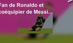 Fan de Ronaldo et coéquipier de Messi...