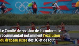 Dopage : la Russie exclue des JO pour 4 ans