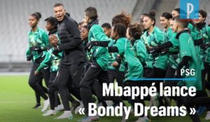 Kylian Mbappé présente sa ligne de vêtements dédiée à Bondy