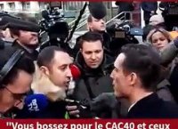 Grève: Jean-Baptiste Djebbari est interpellé par un gréviste sur la réforme des retraites