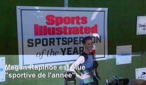 Megan Rapinoe élue "sportive de l'année" par Sports Illustrated