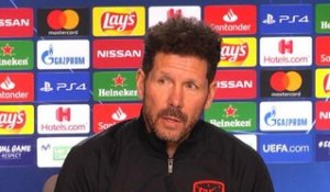 Groupe D - Simeone : "Les bons résultats vont finir par arriver"