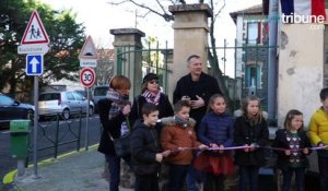 Saint Thibery - La Rue du Bonheur inaugurée
