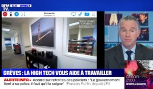 Grèves: la high tech vous aide à travailler - 13/12