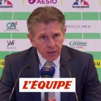 Puel «Si j'ai un regret, c'est notre entame» - Foot - L1 - ASSE