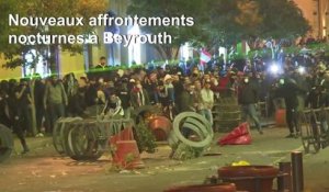 Beyrouth: deuxième nuit d’affrontements entre manifestants et forces de l’ordre(2)