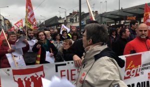 Au Mans, 4400 manifestants contre la réforme des retraites, mardi 17 décembre
