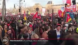 Grève du 17 décembre : CGT, CFDT... un cortège, deux mots d'ordre