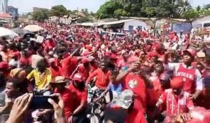 Une foule massive défile dans les rues de Conakry contre un 3e mandat d'Alpha Condé