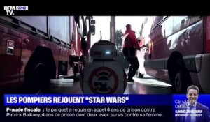 Quand les pompiers rejouent Star Wars dans des clips