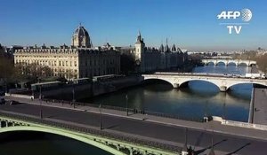 EXCLUSIF La Ville Lumière filmée par un drone