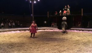 L'ombre du zèbre, nouveau spectacle du cirque équestre Pagnozoo au Haras National de Besançon