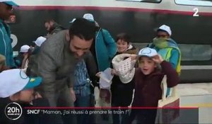 Regardez le reportage de France 2 qui a suivi ces enfants qui sont enfin parvenus à prendre un train malgré la grève