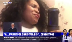Grève: elle parodie "All I want for Christmas is you" de Mariah Carey pour réclamer "plus de métros"