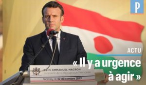 Au Niger, Macron appelle à renforcer la lutte contre le djihadisme