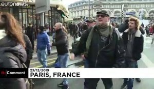 France : manifestation "surprise" dans le métro parisien