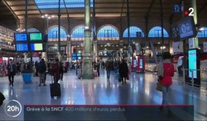 Grève à la SNCF : l'entreprise enregistre 400 millions de manque à gagner