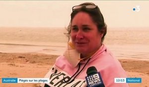 Incendies en Australie : des habitants piégés sur les plages
