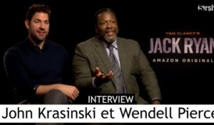 JACK RYAN : John Krasinski et Wendell Pierce nous parlent de la série