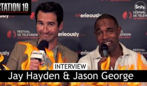 Station 19 : interview 100% barrée de Jay Hayden & Jason George