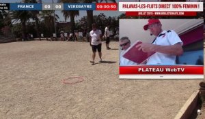 Finale x2 féminin FRANCE vs VIREBAYRE : National doublette à pétanque de PALAVAS 2019