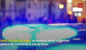 Fusillade à la mairie de Dreux : une personne blessée