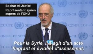 L'ambassadeur syrien à l'ONU qualifie la mort de Soleimani d'"assassinat"