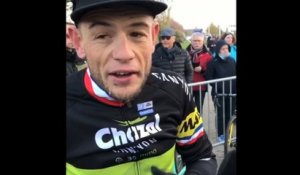 Cyclo-cross de Troyes : interview de Steve Chainel (4e)