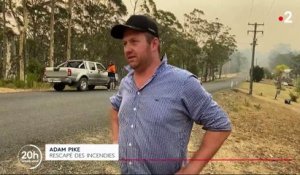 Incendies en Australie : les vents violent attisent les flammes