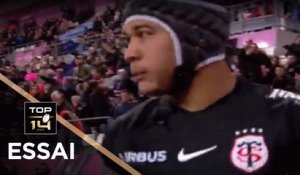 TOP 14 - Essai Cheslin KOLBE (ST) - Paris - Toulouse - J13 - Saison 2019/2020