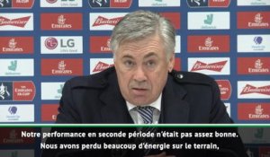 Everton - Ancelotti : "On a perdu beaucoup d'énergie"