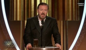 Ricky Gervais : "C'est la dernière fois que je présente cette cérémonie" - Golden Globes 2020