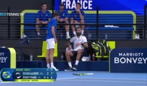 ATP Cup - Paire commence 2020 avec un nouveau pétage de plomb