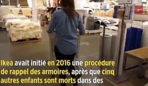 Ikea va verser 41 millions aux parents d'un enfant écrasé par une armoire