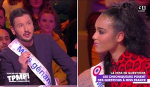 Les chroniqueurs posent des questions rassrah à Miss France