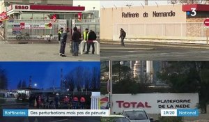 Raffineries : des perturbations mais pas de pénurie