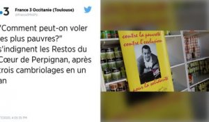 Les Restos du cœur de Perpignan encore une fois cambriolés, la présidente pousse un coup de gueule