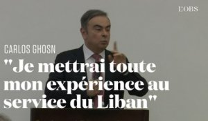 Carlos Ghosn se dit "prêt" à "mettre son expérience" au service du Liban