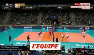 La France qualifiée pour les demies - Volley - TQO (H)